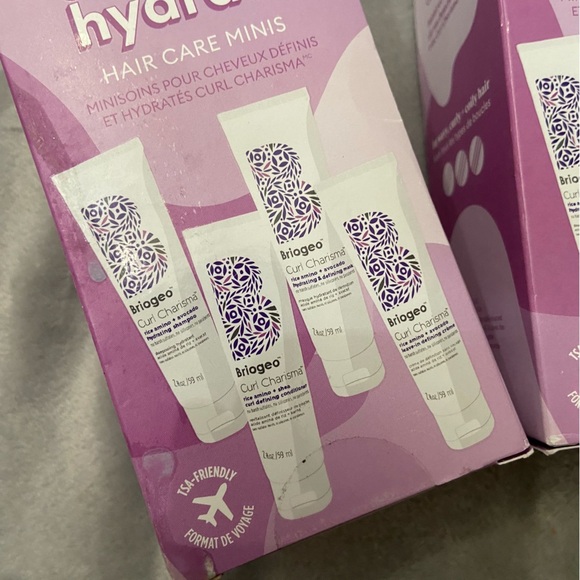 New! TWO briogeo define + hydrate hair care minis sets 27608 - Picture 6 of 11